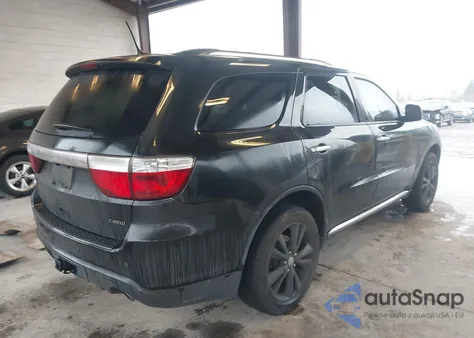 2013 Dodge Durango Crew from USA, damaged, VIN 1C4RDJDGXDC681121